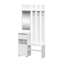 Вешалка с зеркалом Серия 2 МС Токио