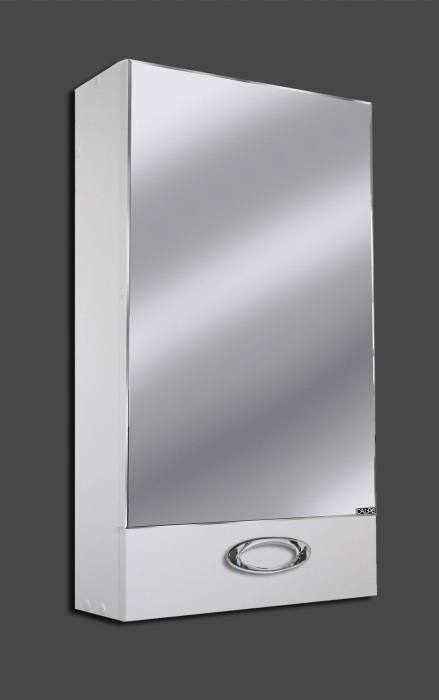 Шкафы с зеркалом, Шкаф зеркальный Ленаро 400