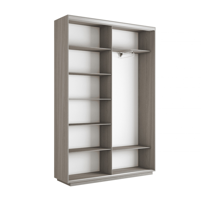 Шкафы-купе 2-х дверные, Шкаф-купе Экспресс 2-х дверный Фотопечать Ленты Стекла 120х45х240