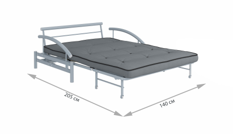 Диван-кровать Роджер Комфорт Сканди серый