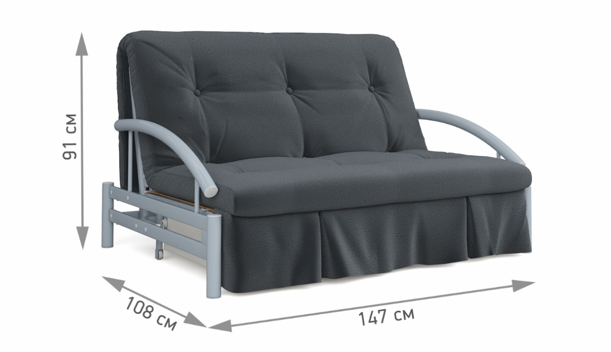 Большие диваны, Диван-кровать Роджер Комфорт серый