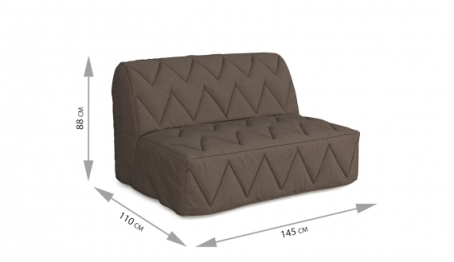 Диван-кровать Вилли коричневый