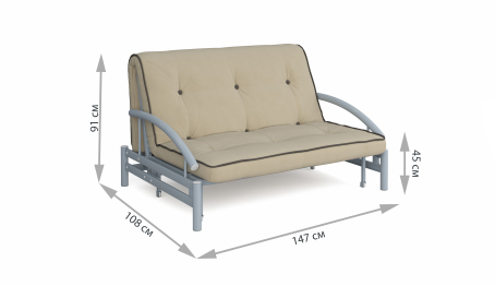Диван-кровать Роджер Комфорт Сканди бежевый