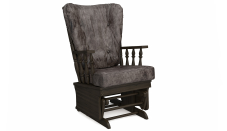 Кресло-качалка Джильо Дуб венге — темносерый