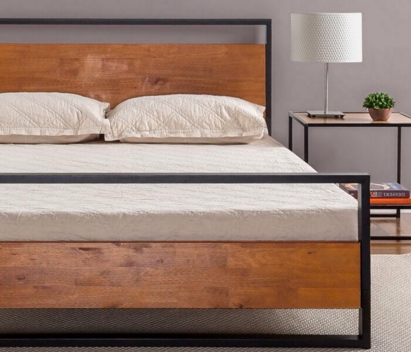 Кровати 140 см, Кровать в стиле лофт Шелби 1.4