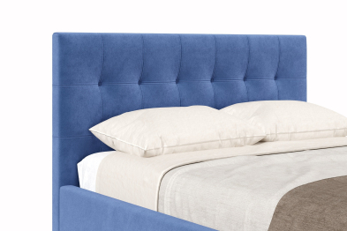 Кровать Турин 1200 с подъёмным механизмом, велюр