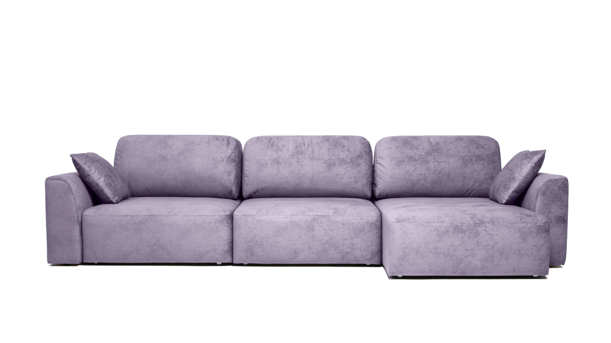 Диваны угловые в гостиную, Диван угловой Trump, велюр