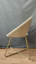 Комплект стульев Refuge, золотой (Комплект 4 шт)