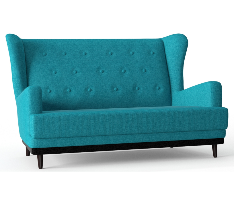 Дизайнерские диваны для гостиной, Диван прямой Барон Люкс, Рогожка