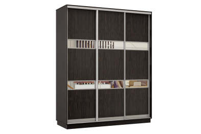 Шкаф-купе Премьер 28 (15;15;15) трёхдверный