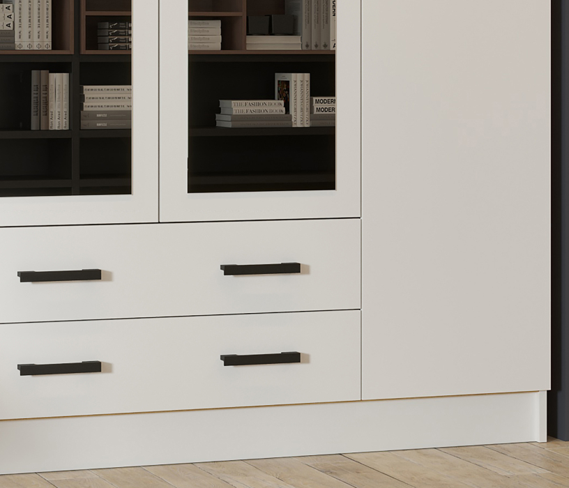 Шкафы распашные, Шкаф Квадро распашной 1,6 м ЛДСП