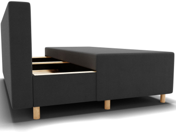 Прямой диван Лофт,еврокнижка,велюр