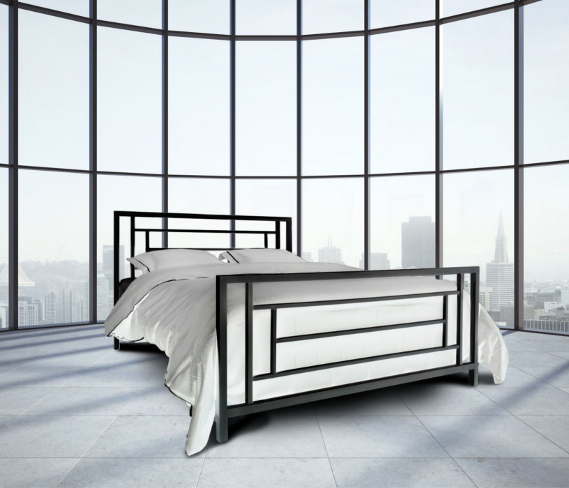 Кровати 160 см, Кровать в стиле лофт Орландо 1.6